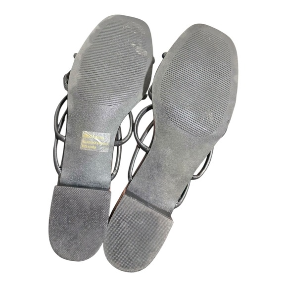 DV Dolce Vita Wisteria‎ Black Knot Slide Block Heel Sandals Women - Picture 6 of 7